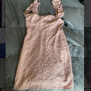 Lulu’s Cocktail Dress in Blush
